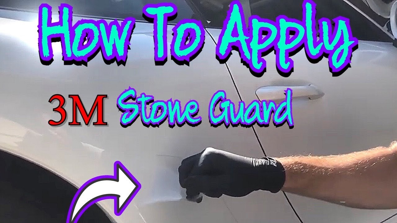 Apply 3M Stone guard On Porsche 911