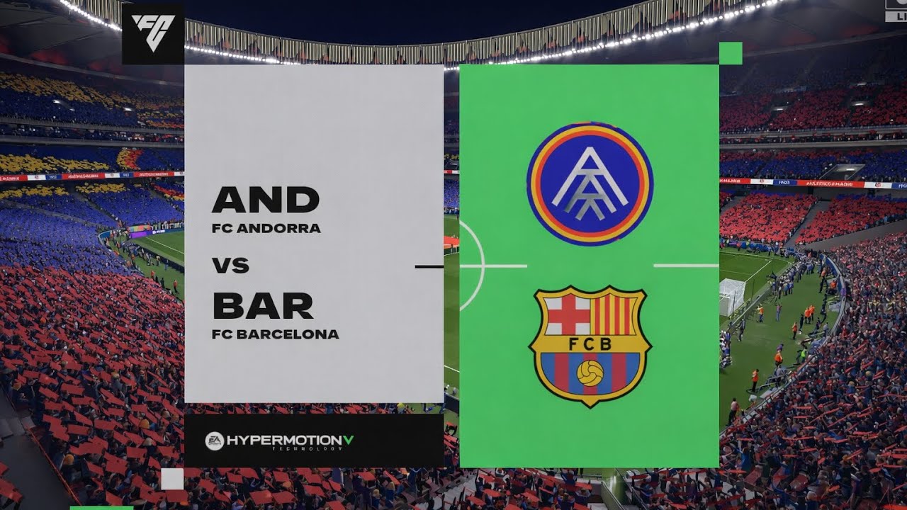 FC Andorra v FC Barcelona | Copa del Rey FINAL 33/34 | FC26 Career Mode