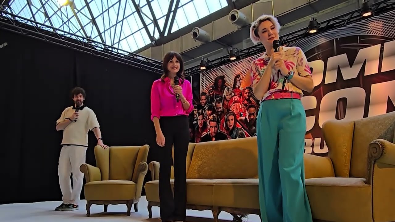 Carla Gugino Q&A Panel - Brussels Comic Con 2025
