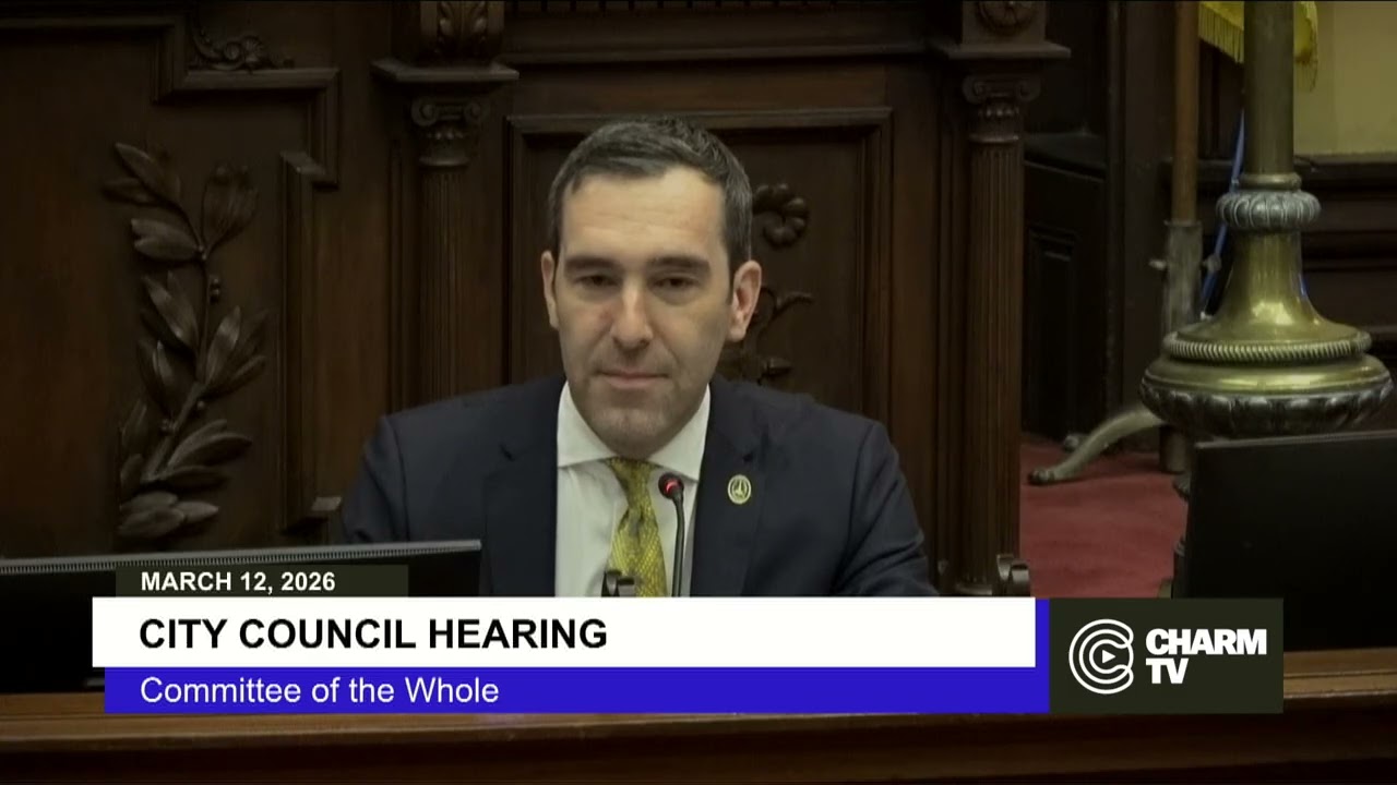 City Council Hearing: Committee of the Whole; March 12, 2026