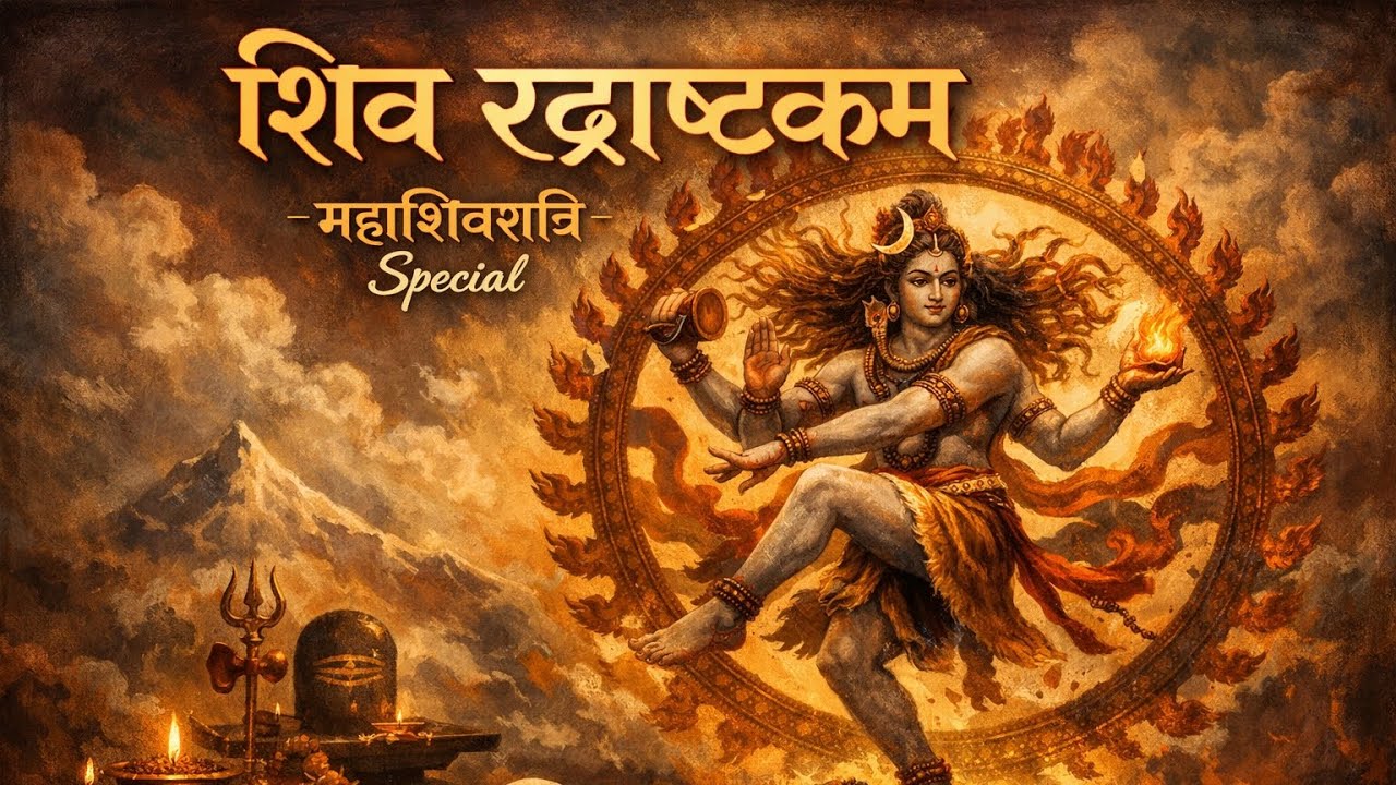 🕉✨ रुद्राष्टकम स्तोत्र | नमामी शमीशान 🌿 Shiv Dhyan Mantra 🔱 महाशिवरात्री special #yg_meditation