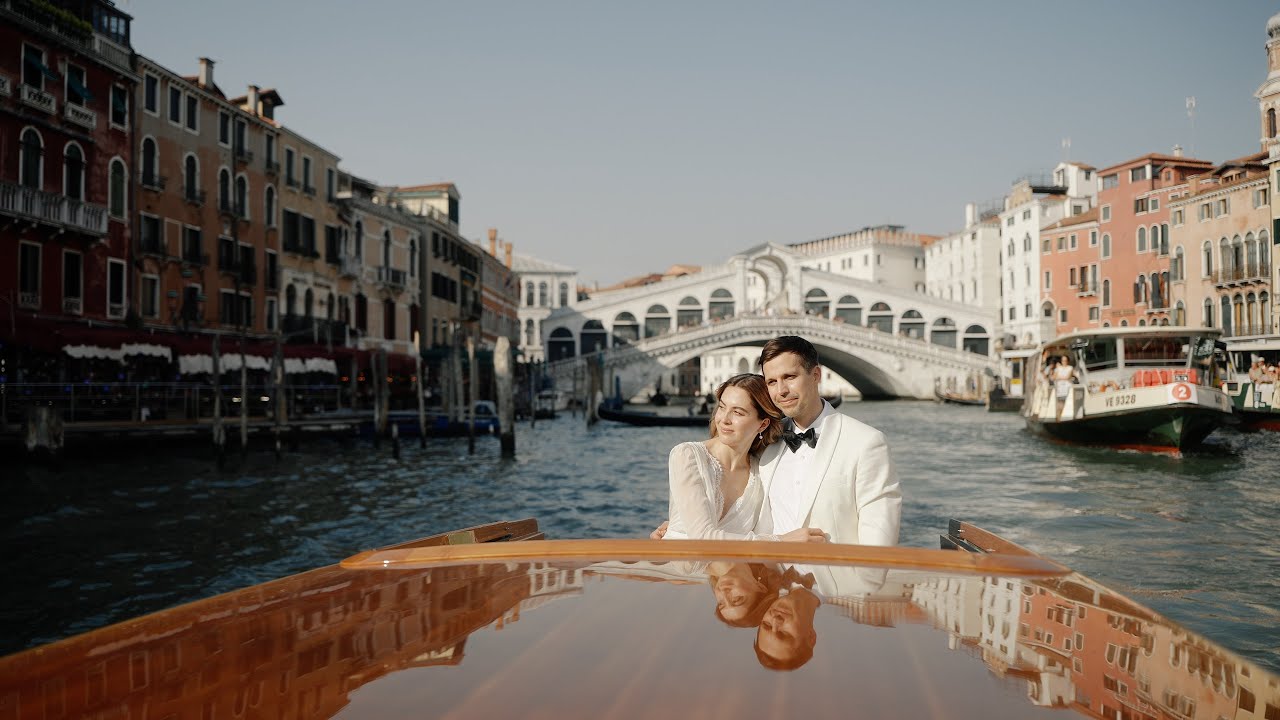 Wedding film in Venice