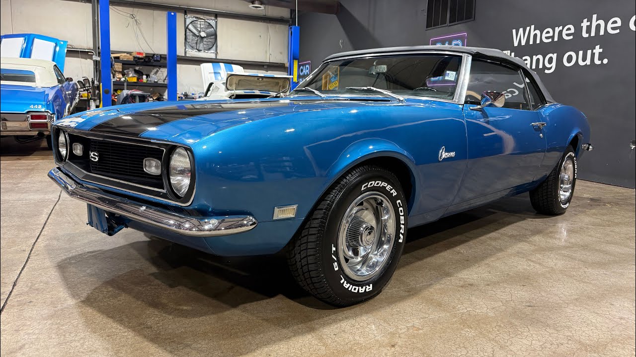 For Sale 1968 Chevy Camaro Convertible $38,995 Nationwide Shipping & Financing Available