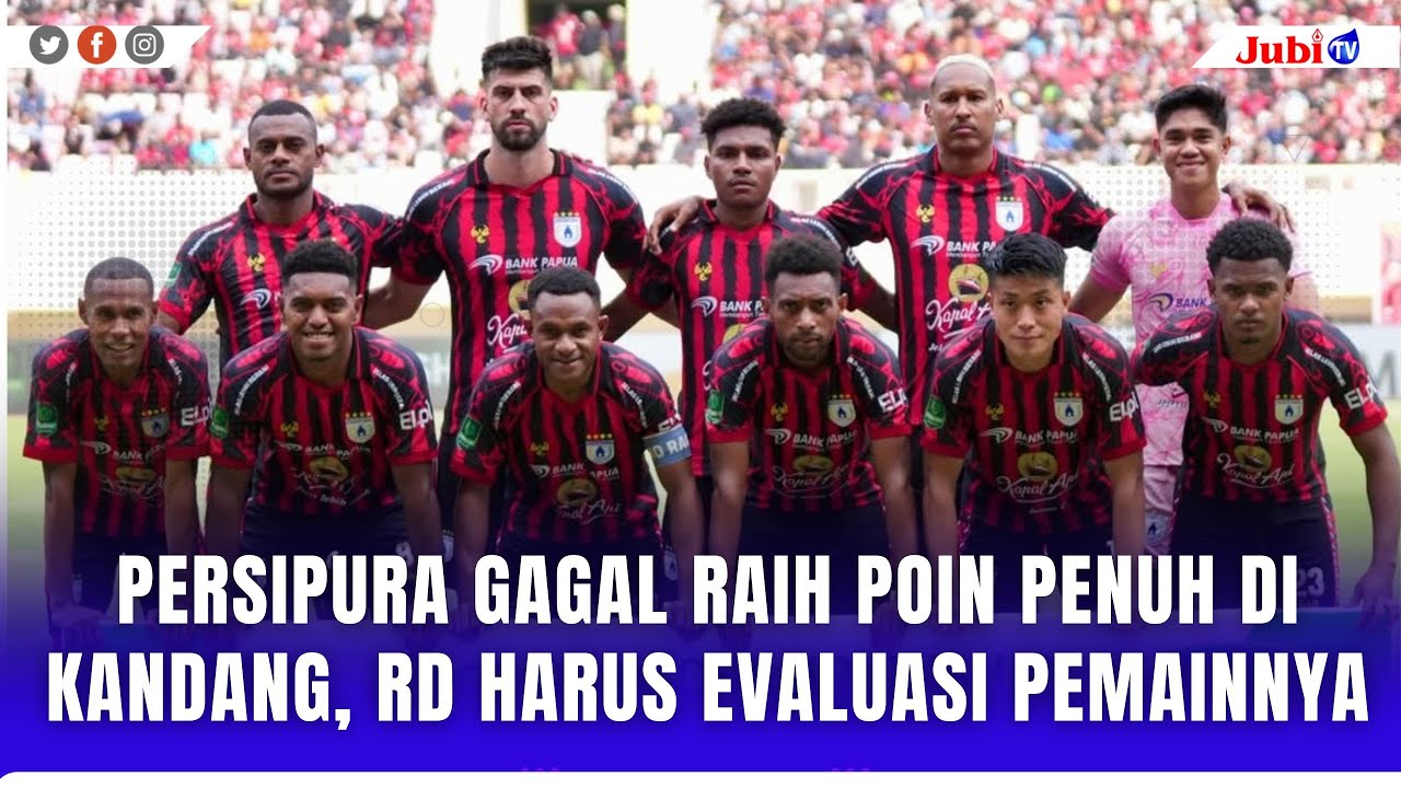 PERSIPURA GAGAL RAIH POIN PENUH DI KANDANG, RD HARUS EVALUASI PEMAINNYA