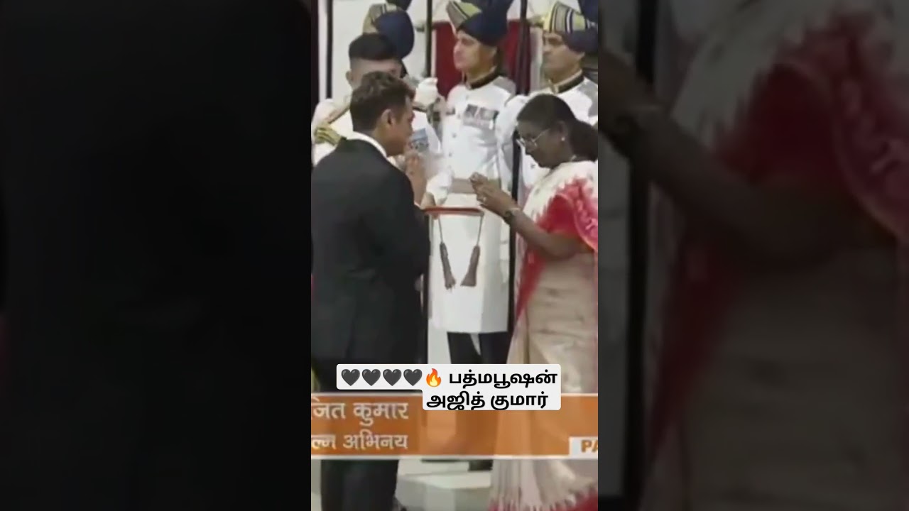 🔥 Padmabhushan AJITHkumar 🔥🖤💯#shortsfeed #padmabhushan #ajithkumar #tamilnadu #subscribe