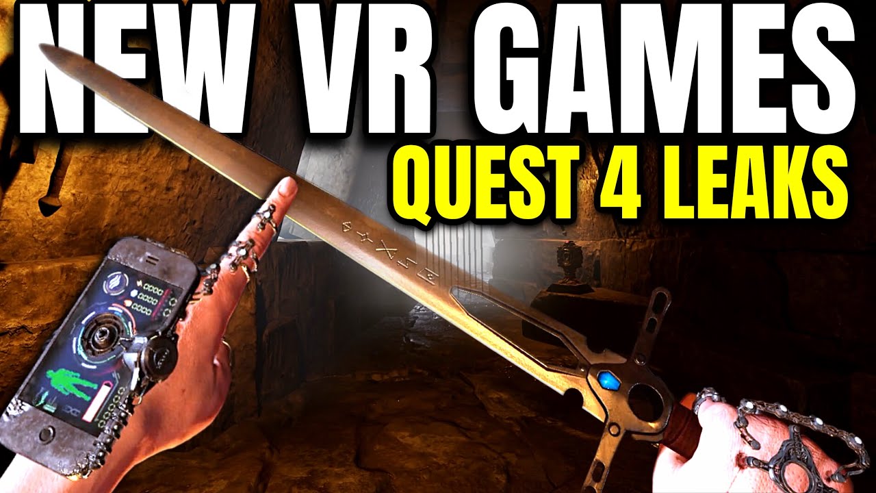 NEW VR GAMES & VR NEWS (Quest 4 Leaks) Meta Quest 3, PSVR2 & PCVR
