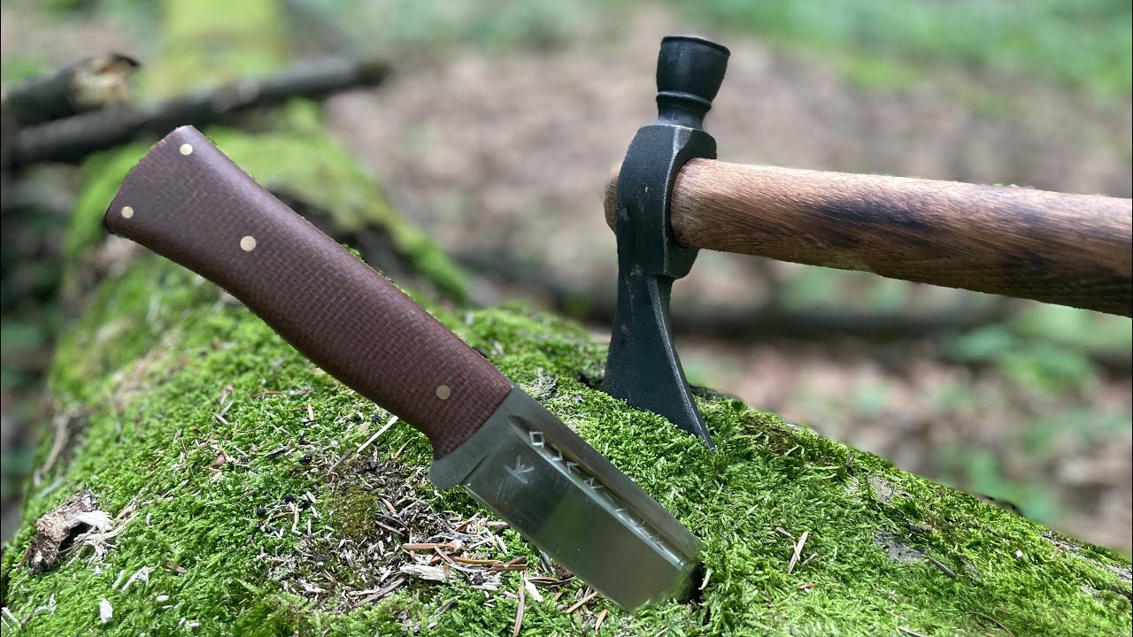 Nie ma jak dobry tomahawk. COLD STEEL Pipehawk customized.