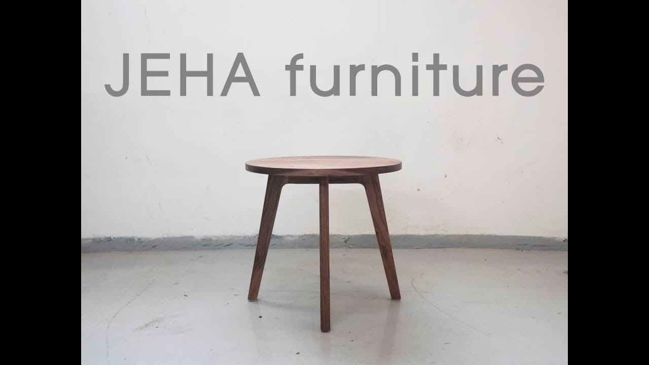 Making Round sofa Table / festool domino joinery joint woodworking