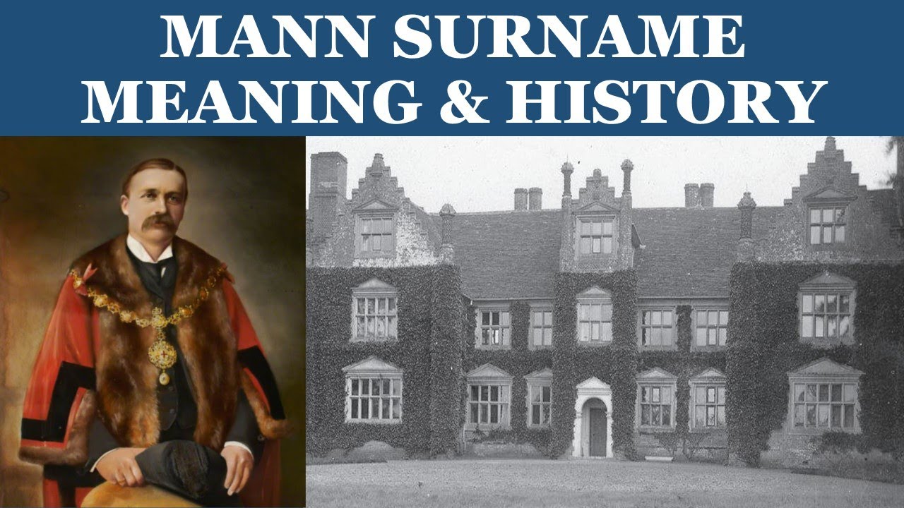 Mann Surname History