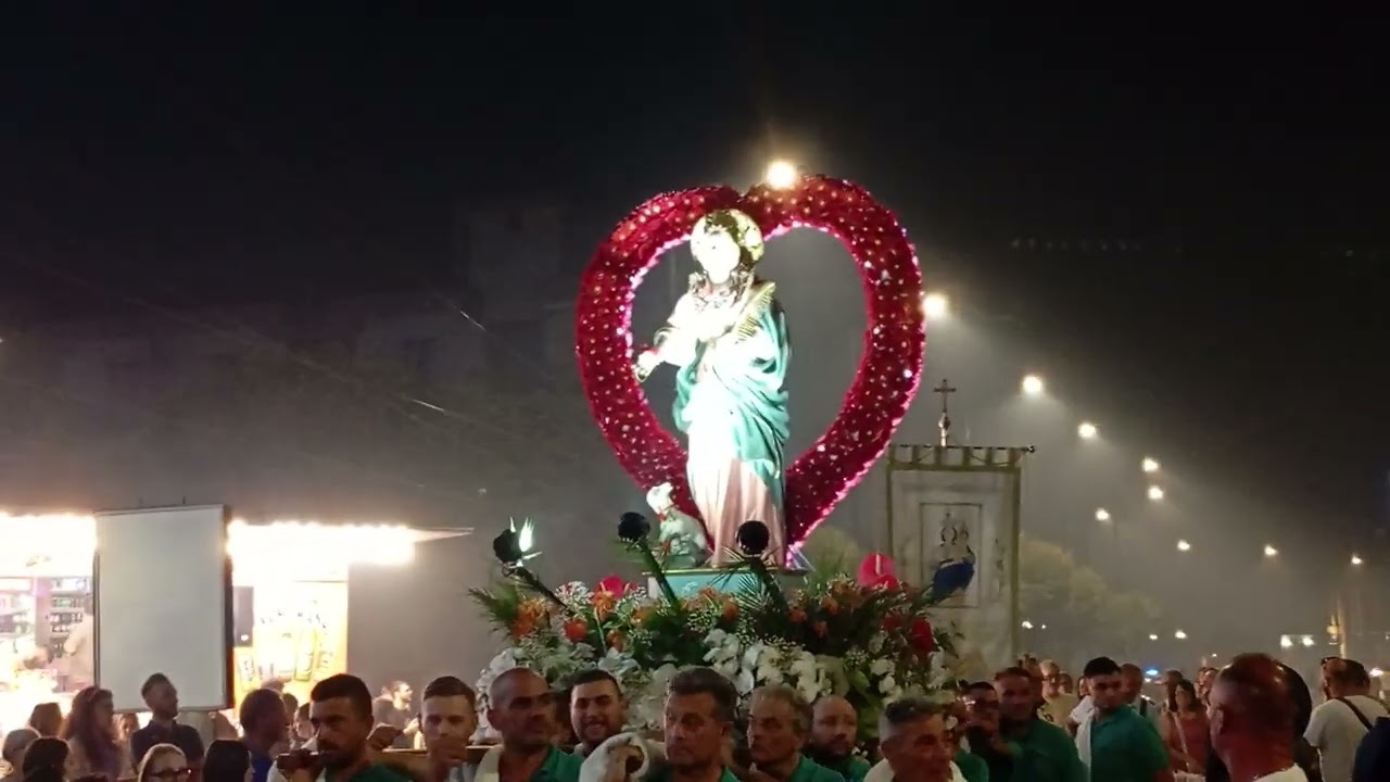 Processione Maria SS. delle Grazie Sava di Baronissi(Sa) 13/07/2025