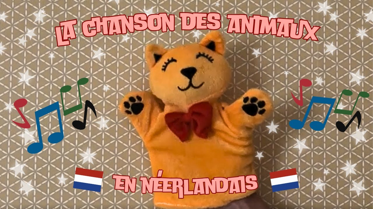 La chanson des animaux en néerlandais - pour les CP