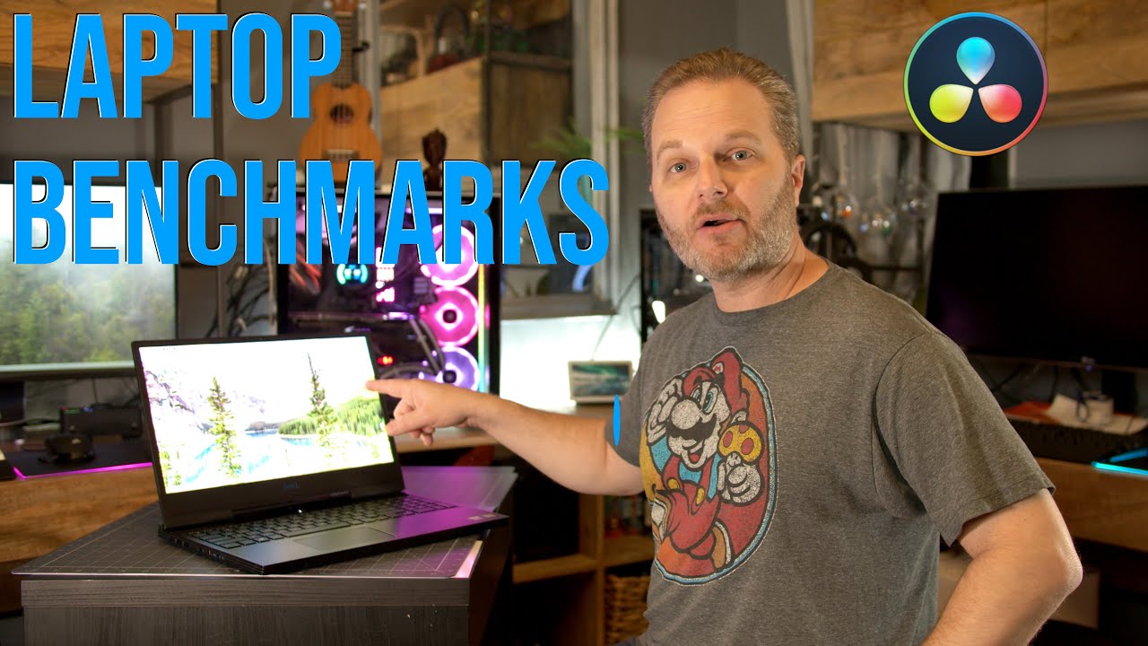 2020 Video Editing Laptop Benchmarks - Dell G7 4k OLED 9750h + Rtx 2080 Max Q review