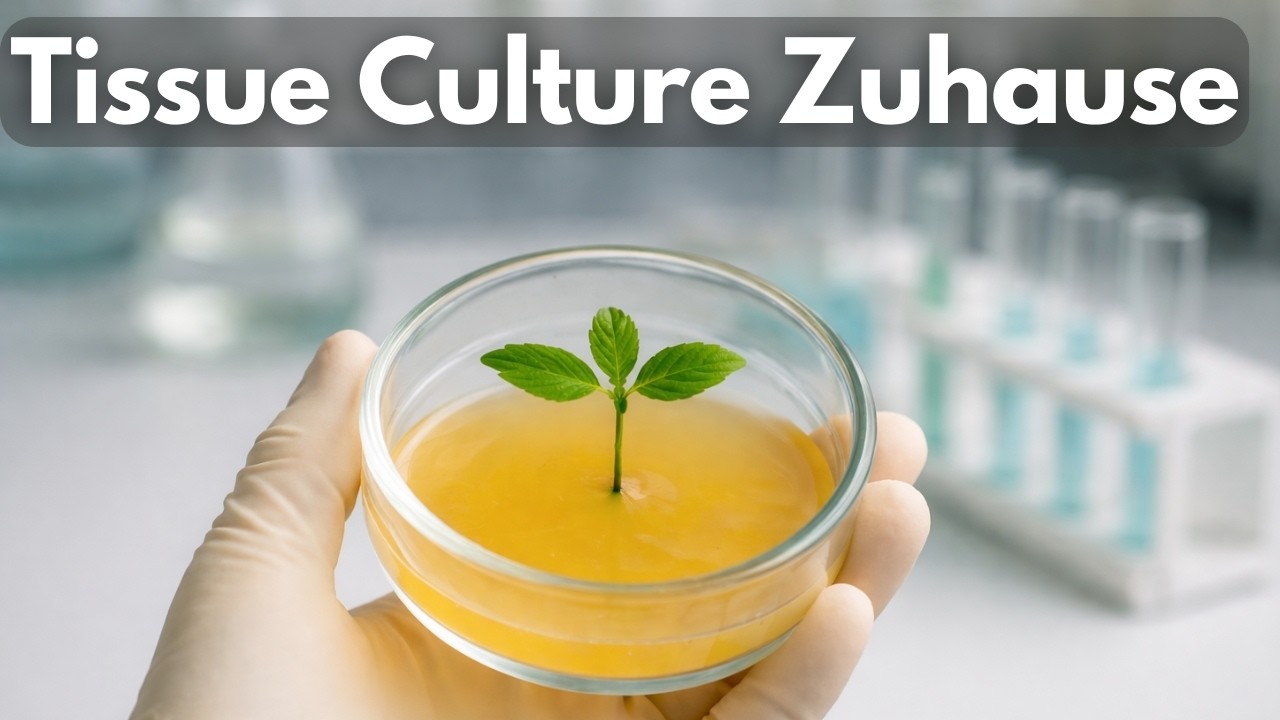 Tissue Culture für Grower – Genetik sichern ohne Labor