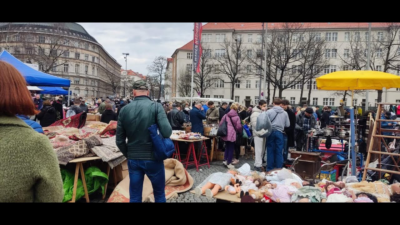 Ломовидео 1 с берлинской барахолки у ратуши Шёнеберг