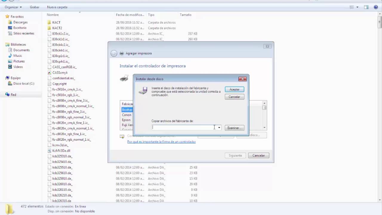 Como Instalar una Impresora (Kyocera) Tutorial