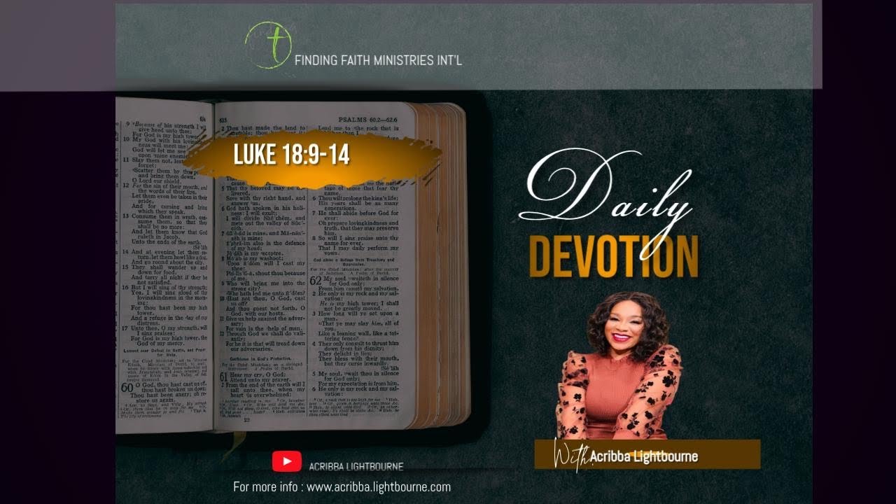 The Posture of Your Heart - Luke 18:9-14 #dailybread #scriptures #devotional #faithbased 