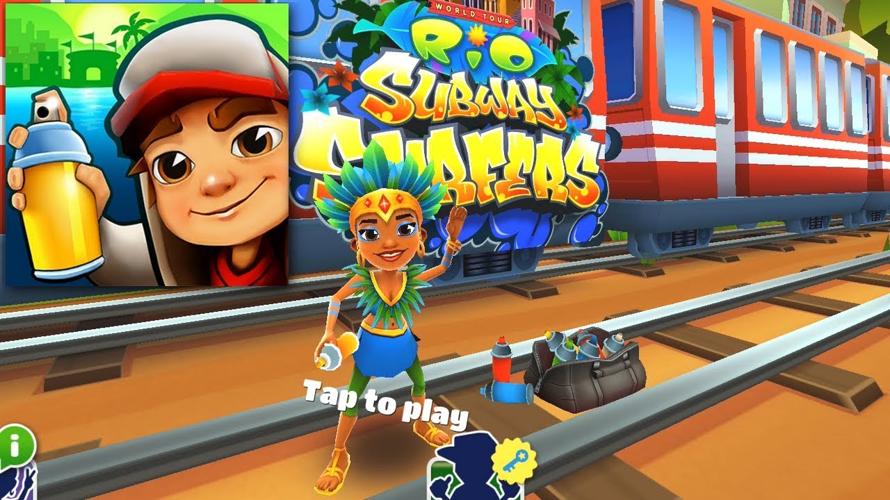 Subway Surfers Rio Fullscreen Episode 4 Gameplay HD