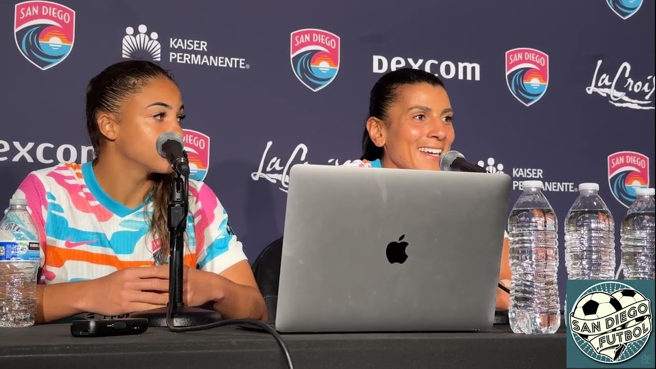 Wave FC vs Angel City | Post-Match Press Conference | Cascarino, Dali, & Eidevall