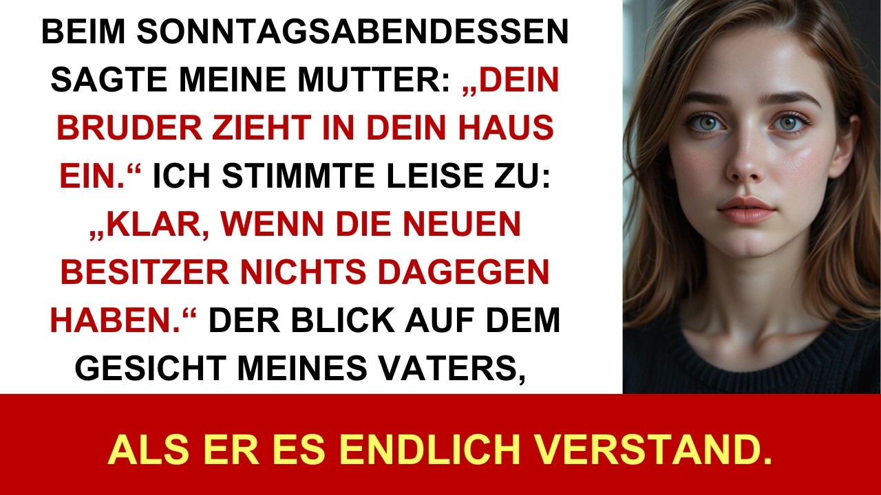 Meine Mutter: Mein Bruder zieht bei mir ein – bis sie erfuhr, dass ich das Haus längst verkauft...