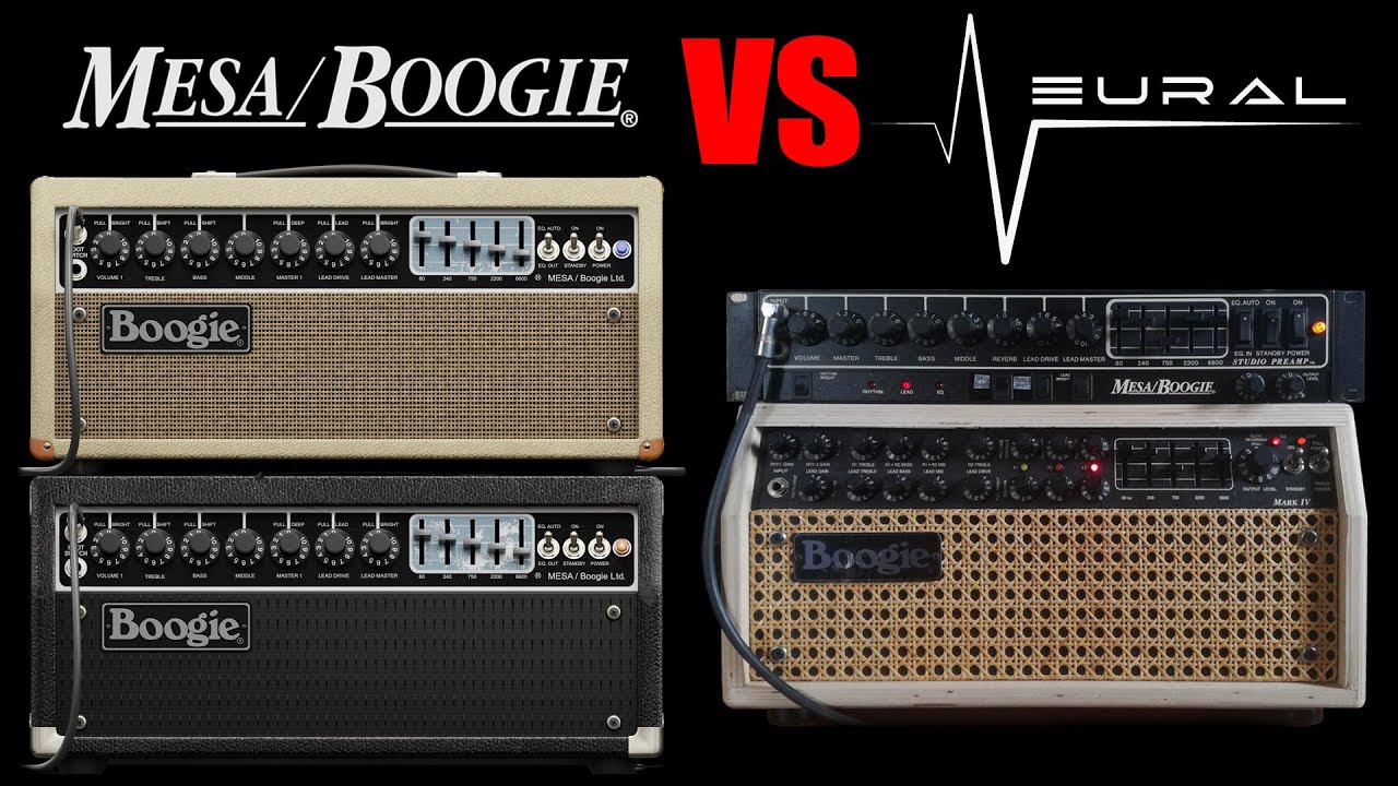Neural DSP Mesa Boogie Mark IIC+ -vs- Real Amps | John Petrucci Tones