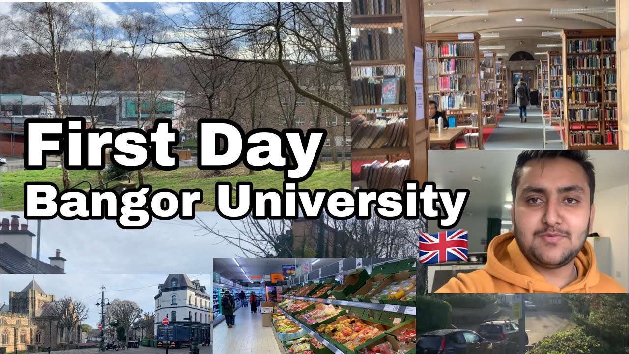 First Day at Bangor University || ID check and BRP collection || @Bangor University North wales #uk