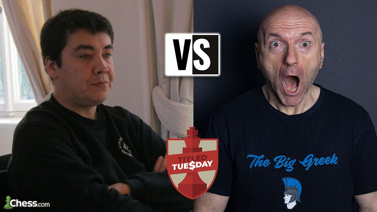 Kampf gegen die Nr. 1 in der Seniorenwertung des Titled Tuesday!