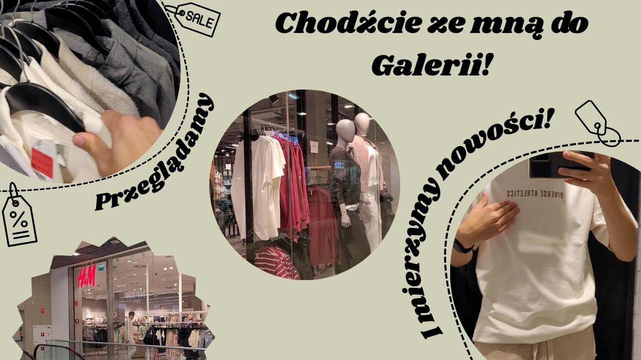 Pierwszy raz nagrywam zakupy w galerii 👀  testuję stylówki