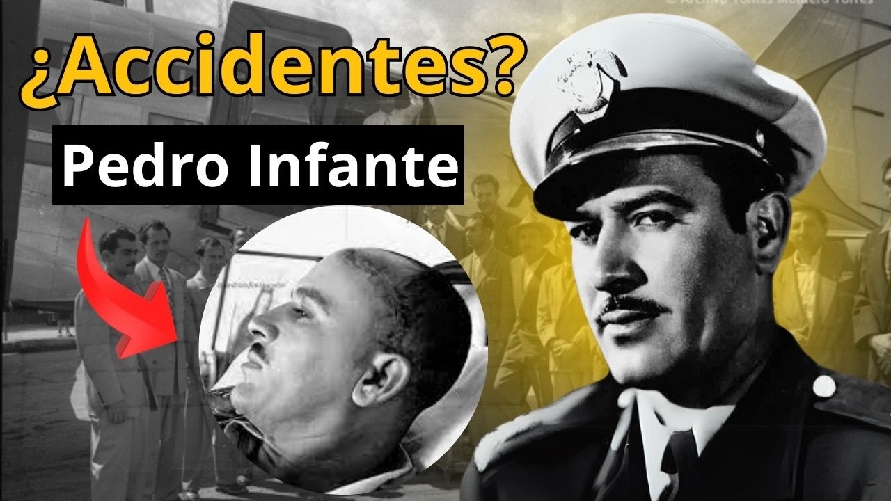 &iquest;Cu&aacute;ntos accidentes a&eacute;reos tuvo Pedro Infante?