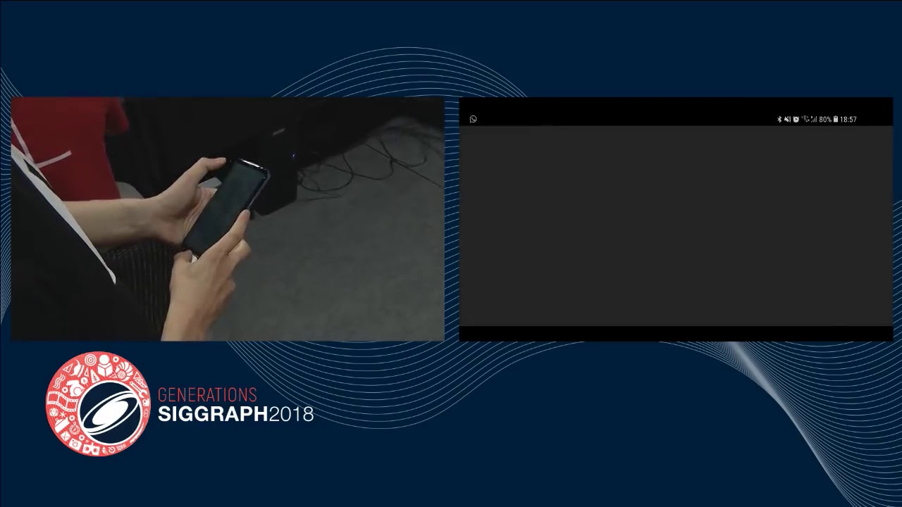 Pocket Studio Siggraph demo