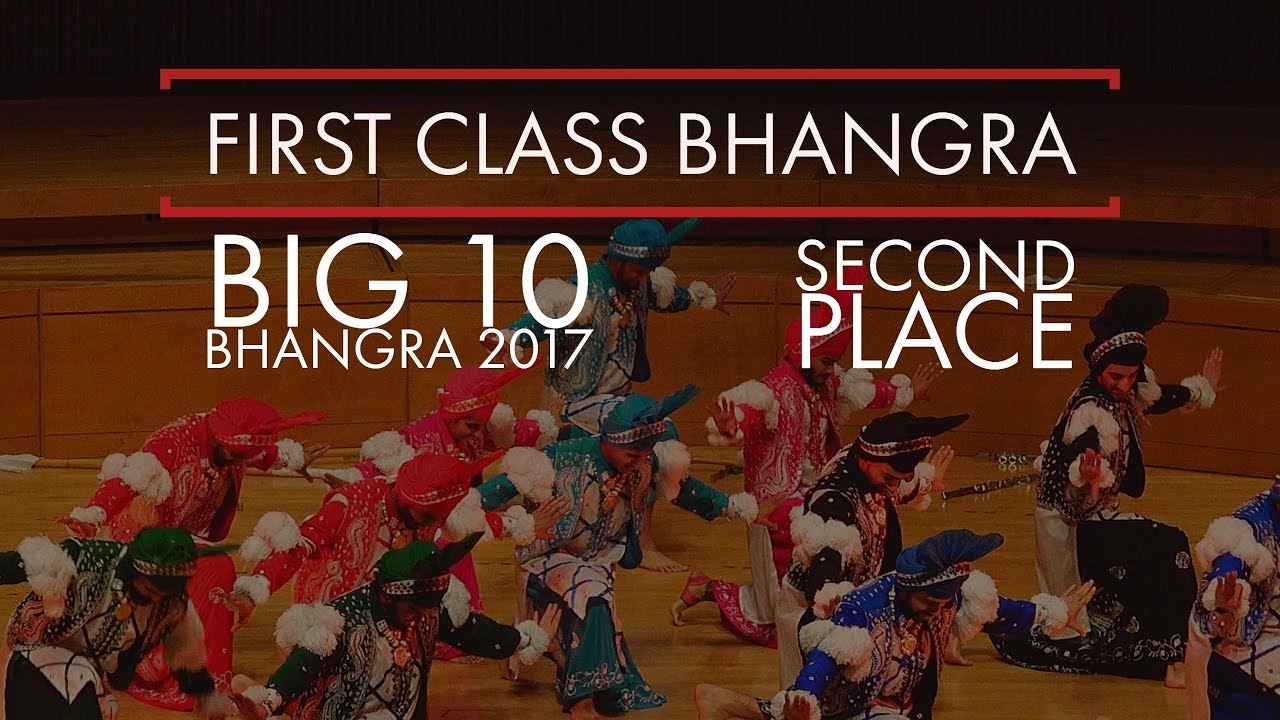 First Class Bhangra - Second Place @ Big 10 Bhangra 2017