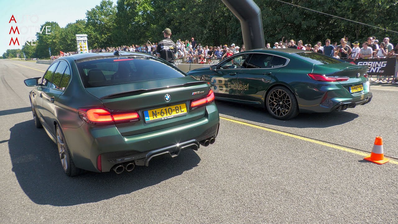 BMW M5 CS vs BMW M8 Competition