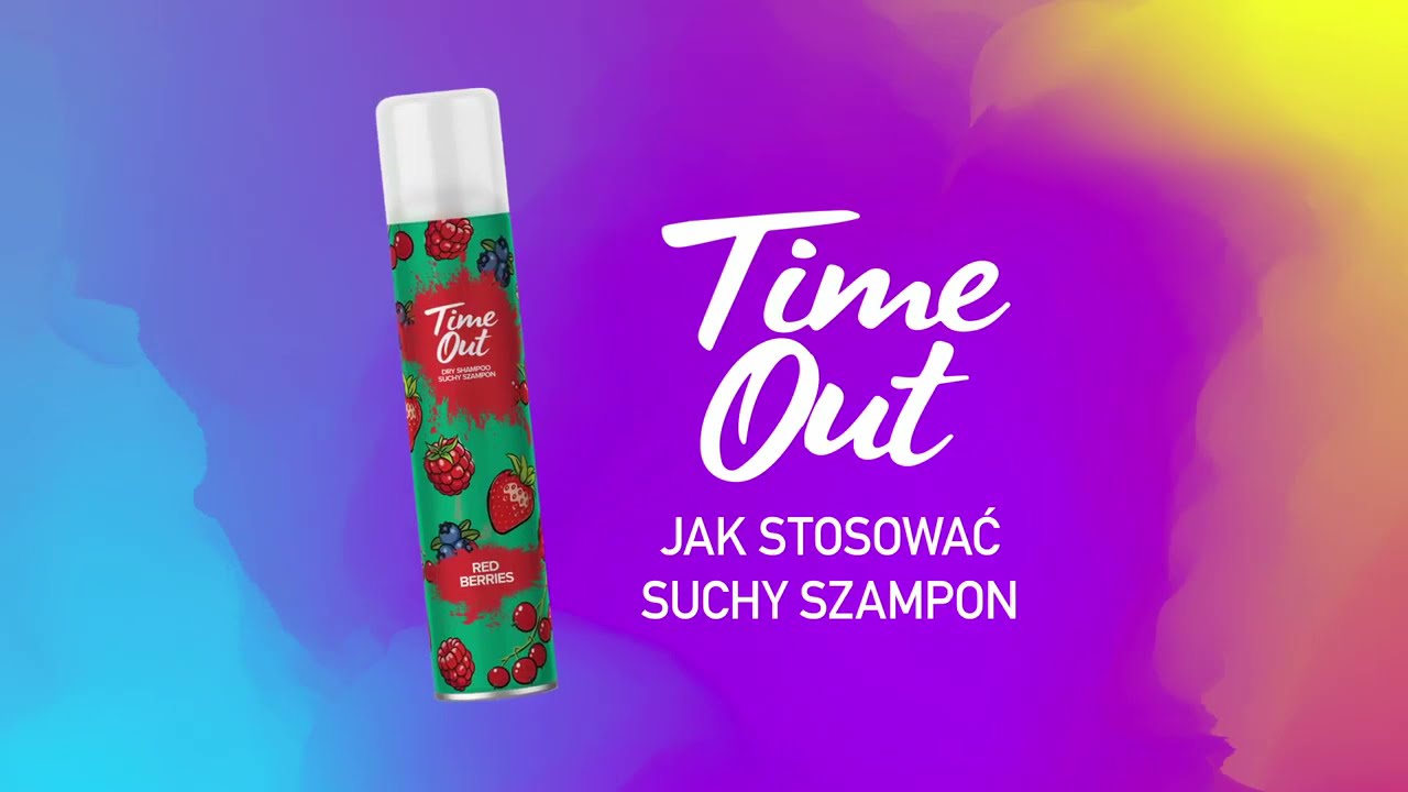 TimeOut Suchy szampon - szybki spos&oacute;b na świeże włosy - poznaj 2 sposoby użycia suchego szamponu