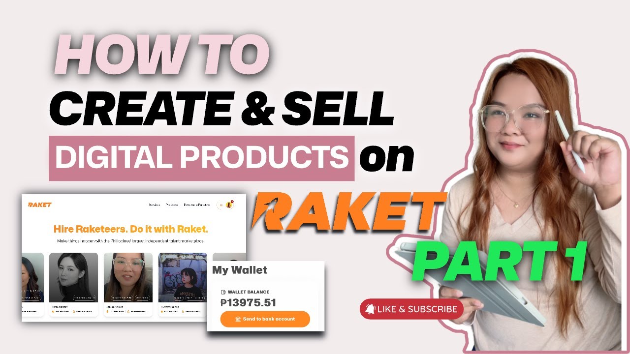 How to Create and Sell Digital Products in Raket PH FULL COURSE | Philippines | Step-by-step PART 1