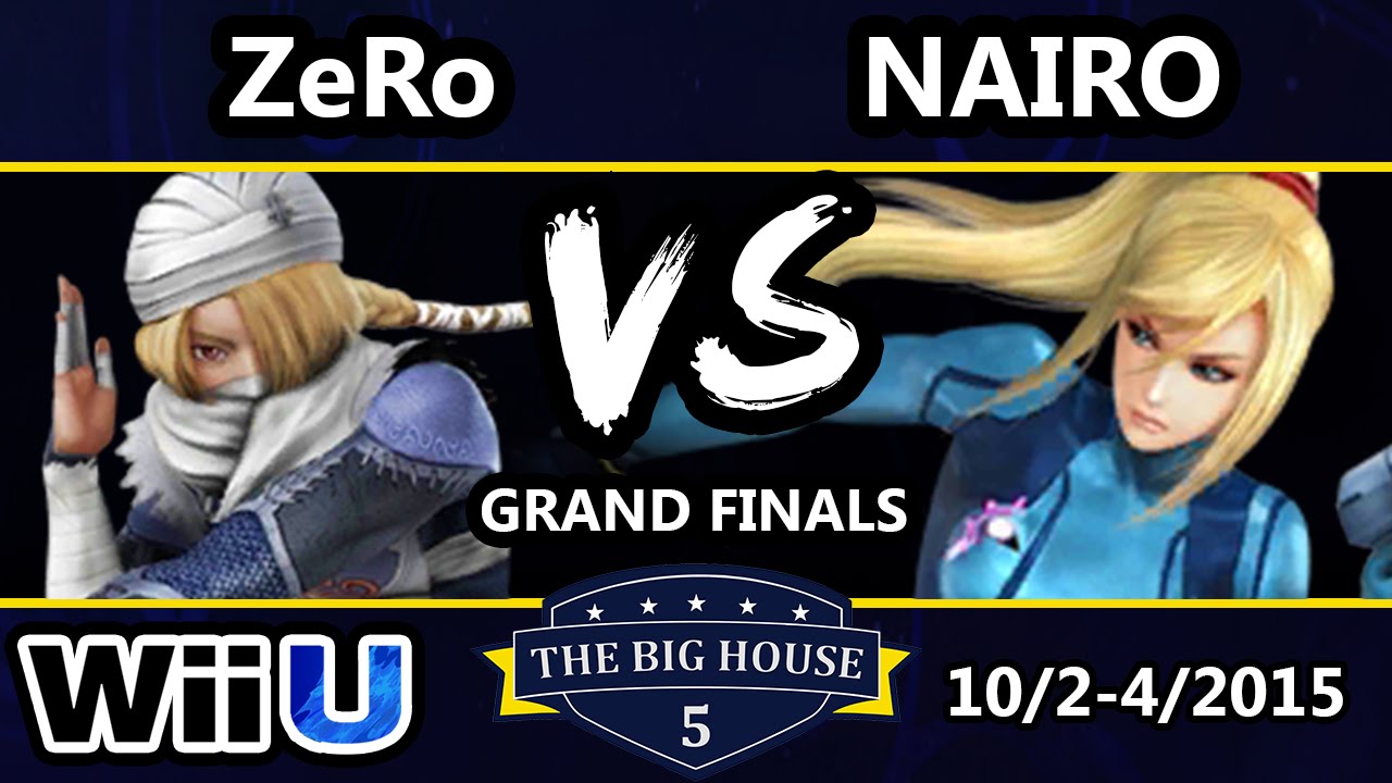 The Big House 5 - Nairo (Zero Suit Samus, Meta Knight) Vs. ZeRo (Sheik) - Grand Finals