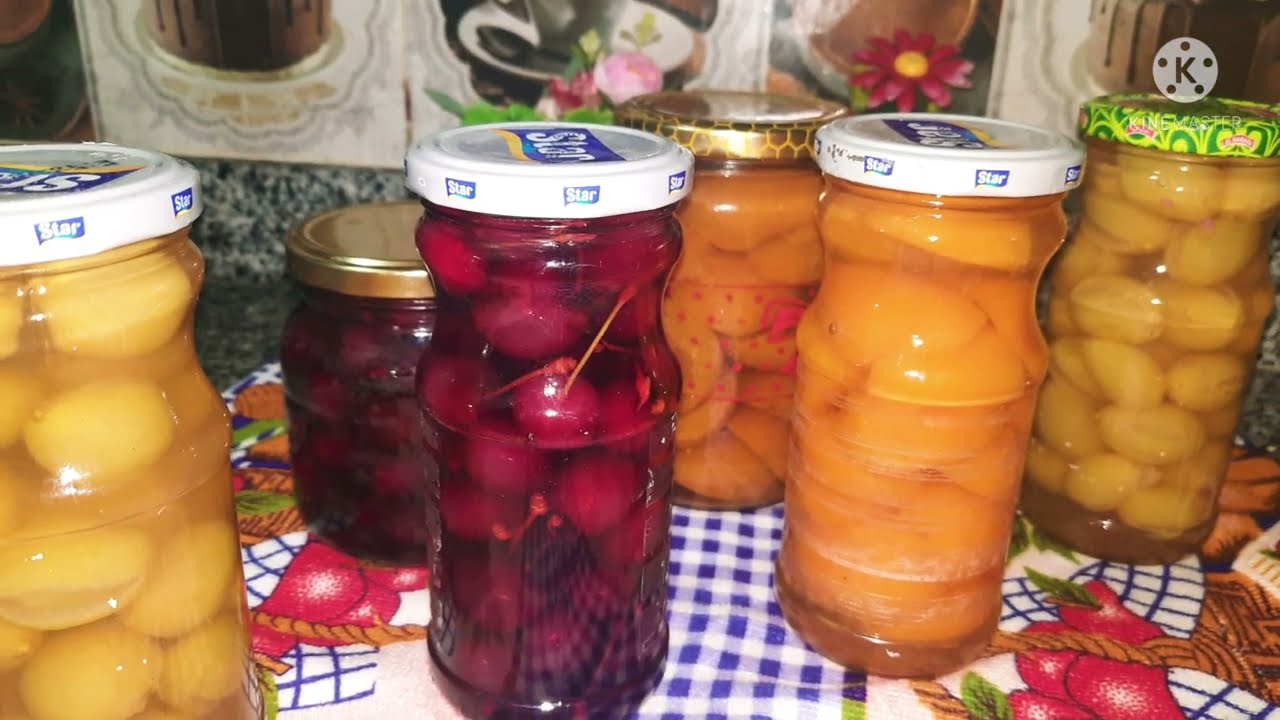 تصبير الفواكه ناجح 💯 طريقة سهلة  التحضير   comment #conserver #des fruits