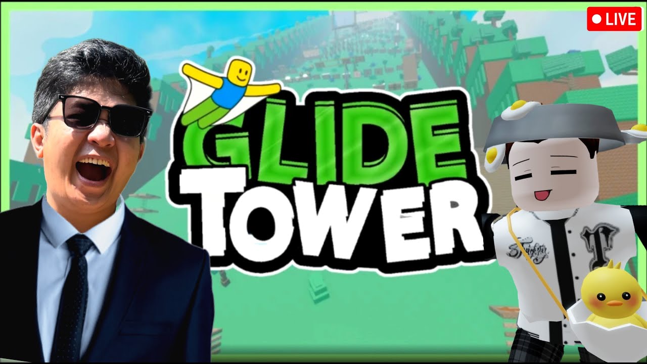 MAIN TOWER INI BISA TERBANG LOH !! - GLIDE TOWER #robloxindonesia #dvinzi #shorts