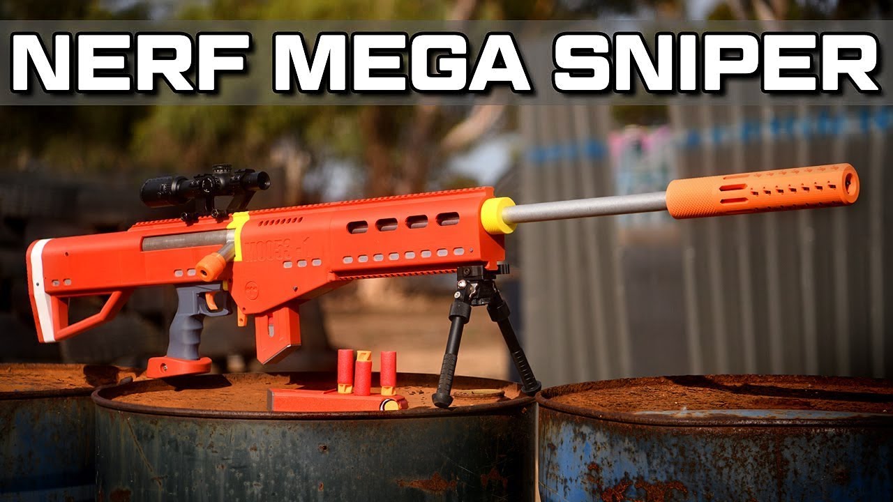 M0053-1: Testing a 230fps Nerf MEGA Sniper!