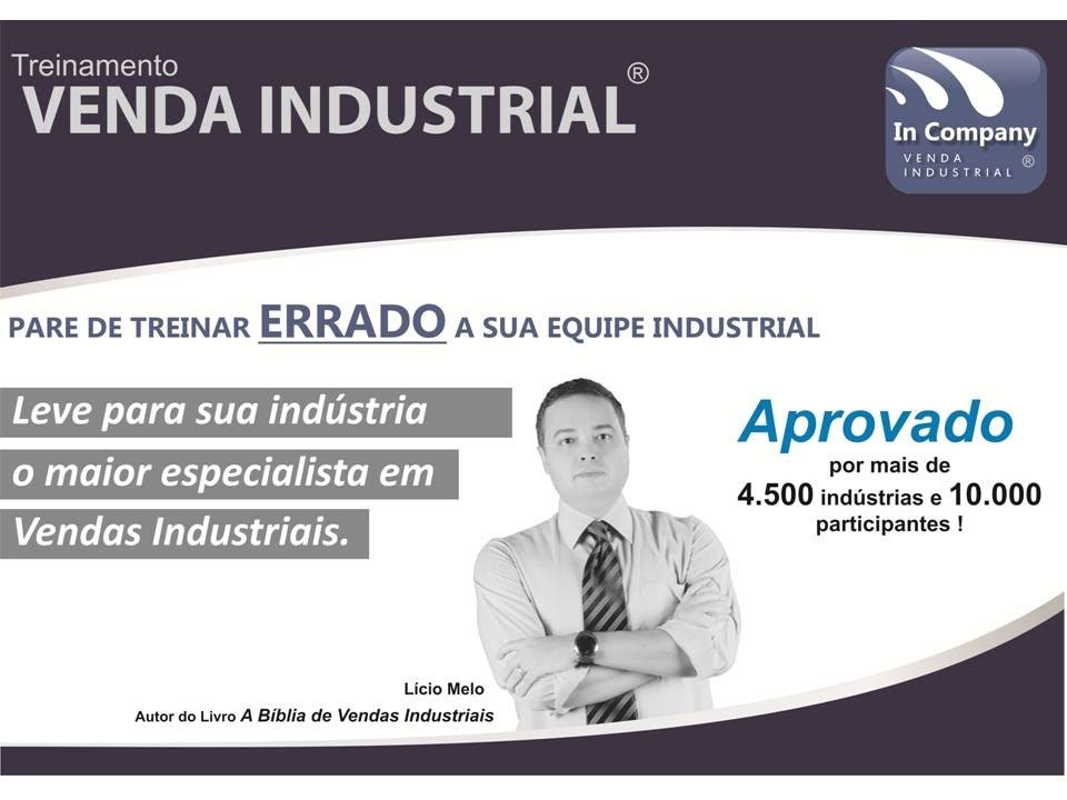 TREINAMENTO IN COMPANY VENDAS INDUSTRIAIS