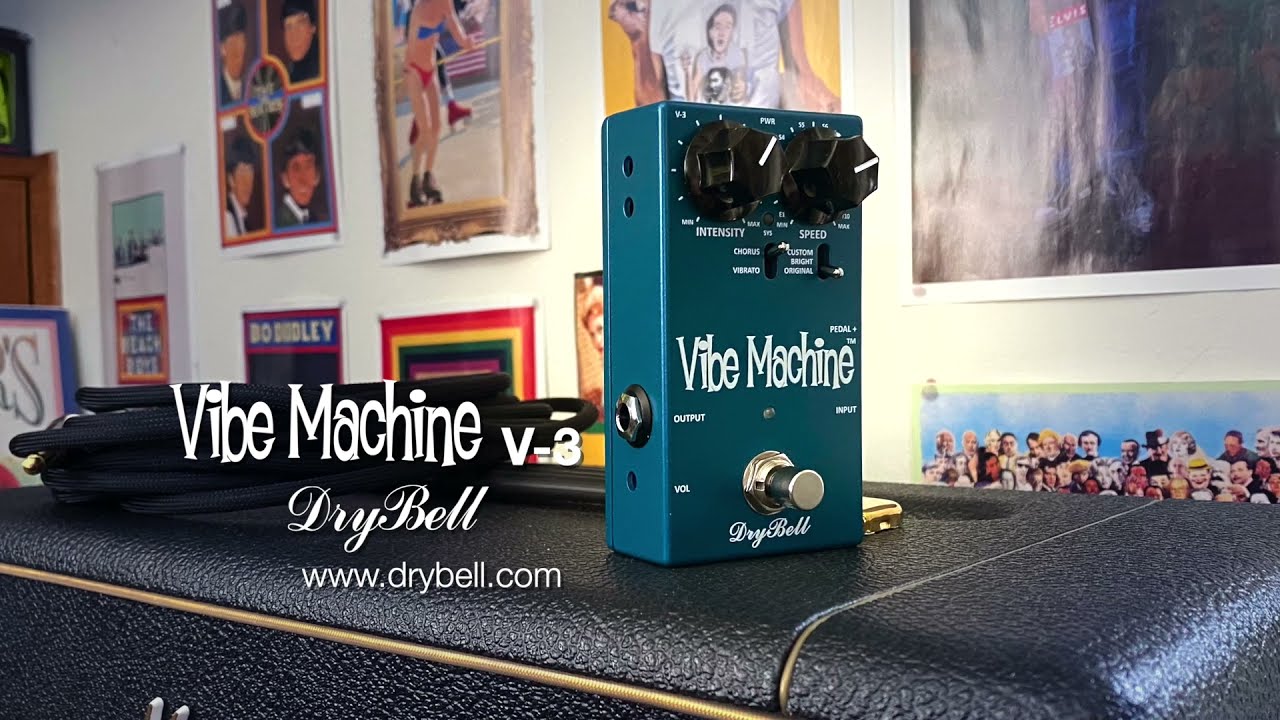DryBell: VIBE MACHINE V3 - Deluxe Reverb & Broadcaster Demo