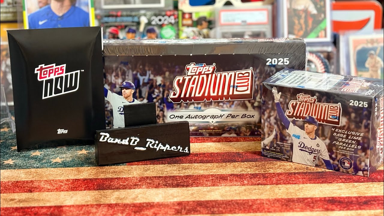 ⚾️⚾️AND ANOTHER ONE!!! 2025 Stadium Club Double Auto Hobby⚾️⚾️