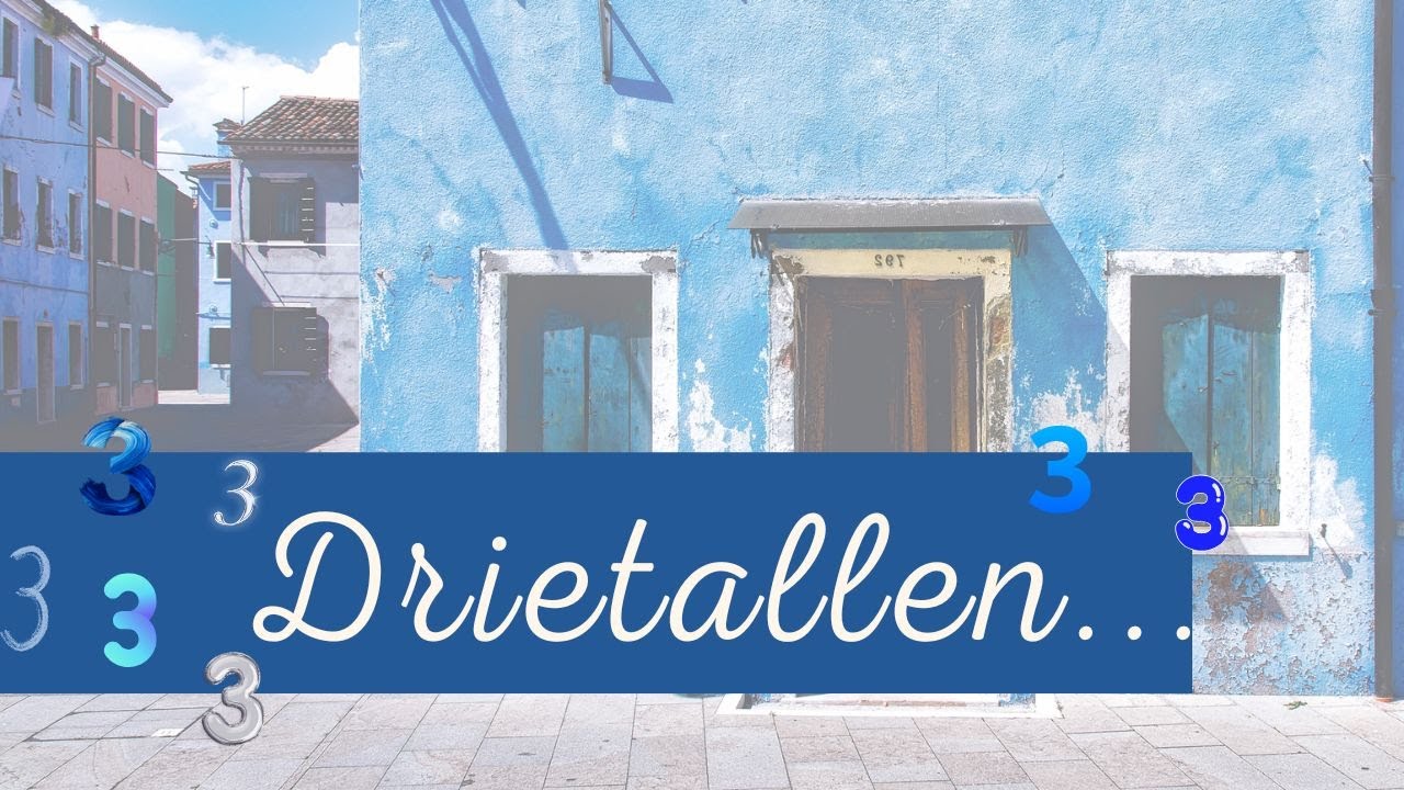 ‘Drie’ in het leven van Christus