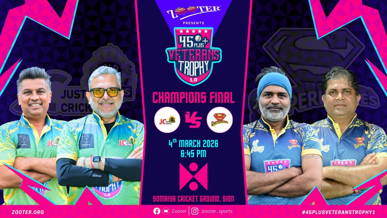 JC OLD MONKS  VS SUPERHEROES | 45 PLUS VETERANS TROPHY 1.0 | CHAMPIONS FINAL | DAY 6