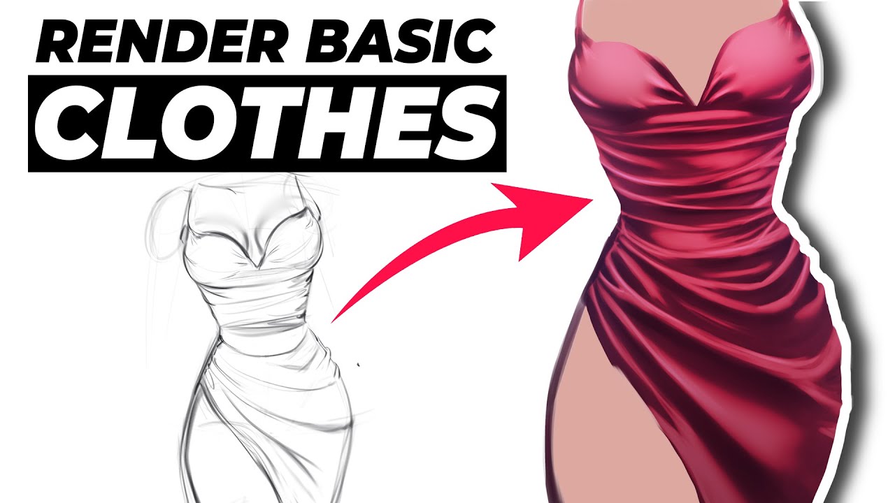 How to QUICKLY Render BETTER Clothes!! (for beginners)