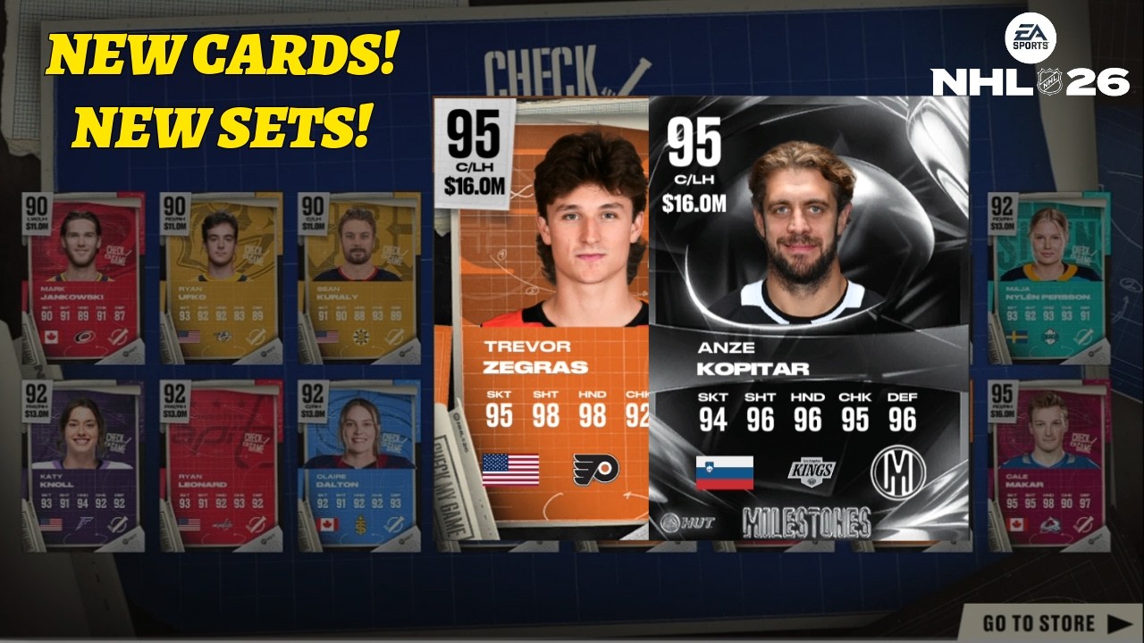 NHL 26 HUT - НОВЫЕ КАРТОЧКИ! НОВЫЕ НАБОРЫ! ДАВАЙТЕ РАЗБЕРЕМ ВСЕ ПОДРОБНЕЕ