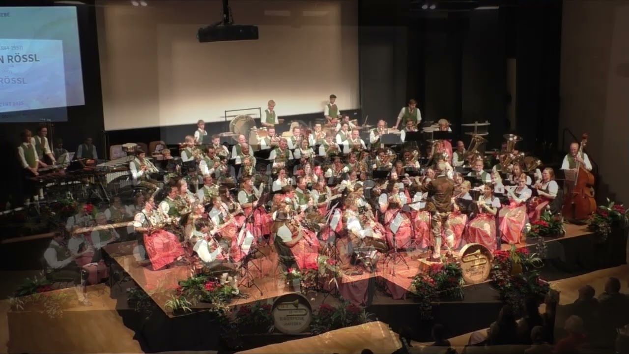 Im wei&szlig;en R&ouml;ssl, B&uuml;rgermusik Saalfelden, C&auml;ciliakonzert 2025