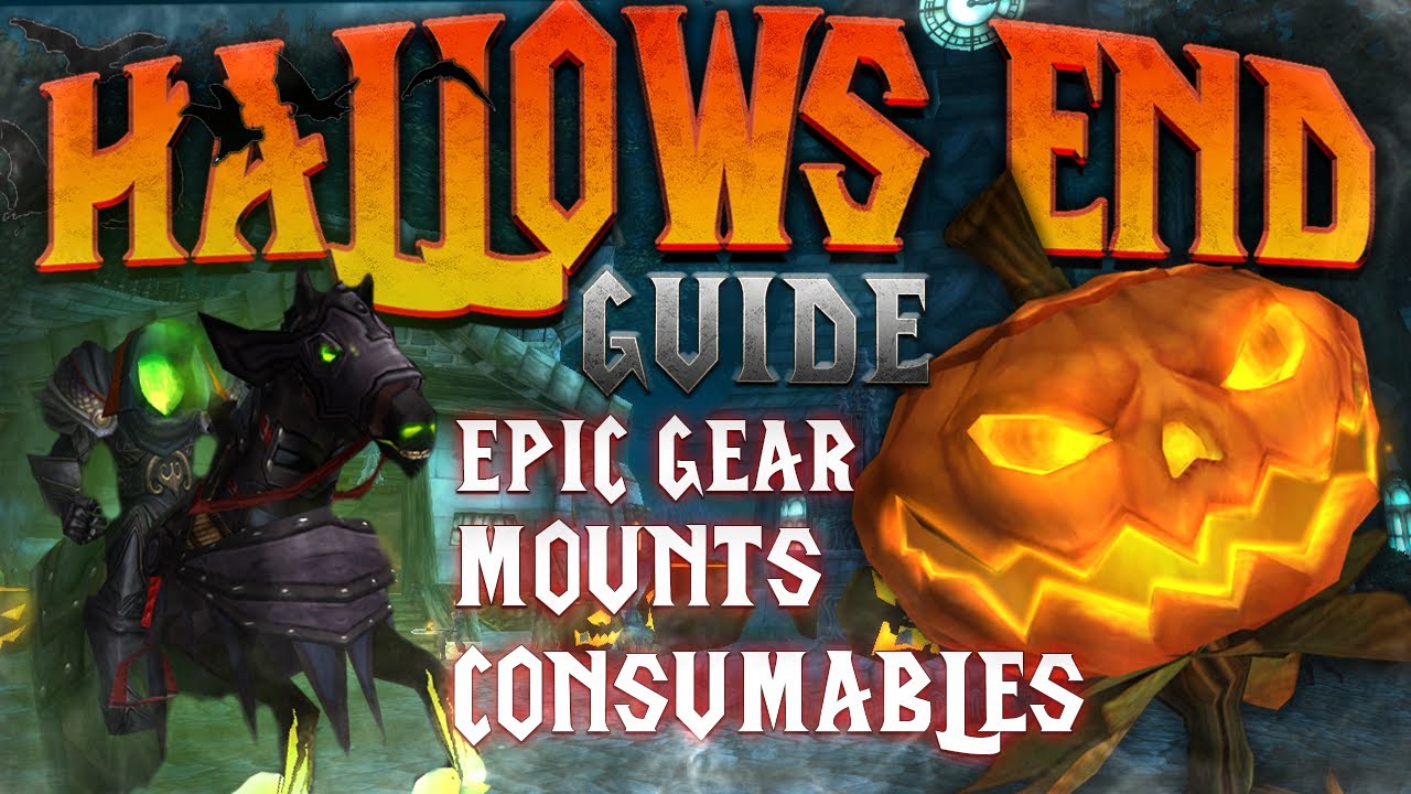 TBC HALLOWS END 2021 GUIDE - Rare Mounts, BIS Gear, Cosmetics & More