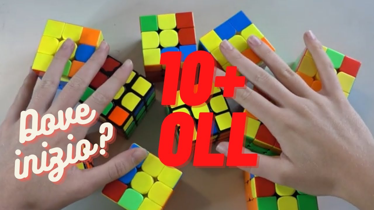 10+ OLL FACILISSIMI PER INIZIARE verso il FULL OLL (FULL CFOP)