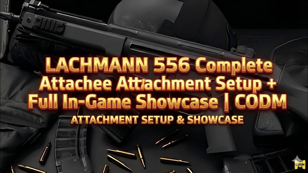 LACHMANN 556 Complete Attachment Setup + Full In-Game Showcase | CODM