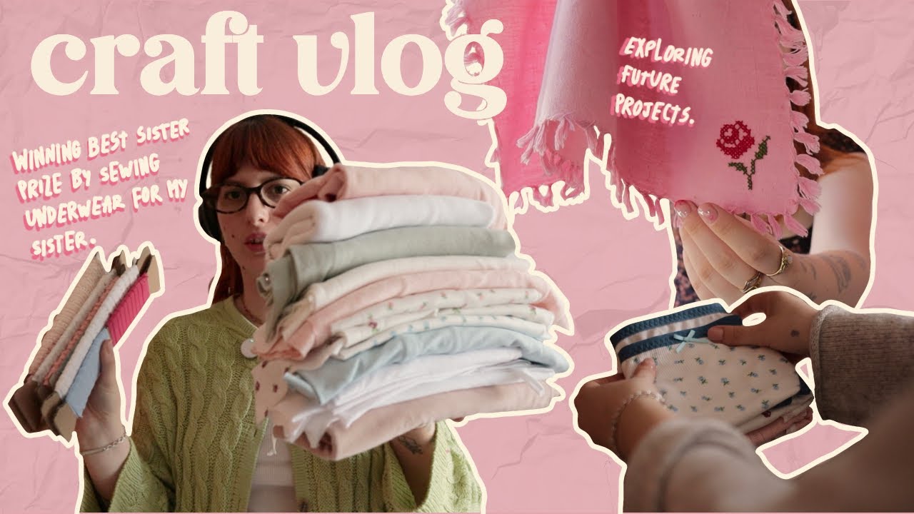 sewing underwear using my free pattern and talking future projects