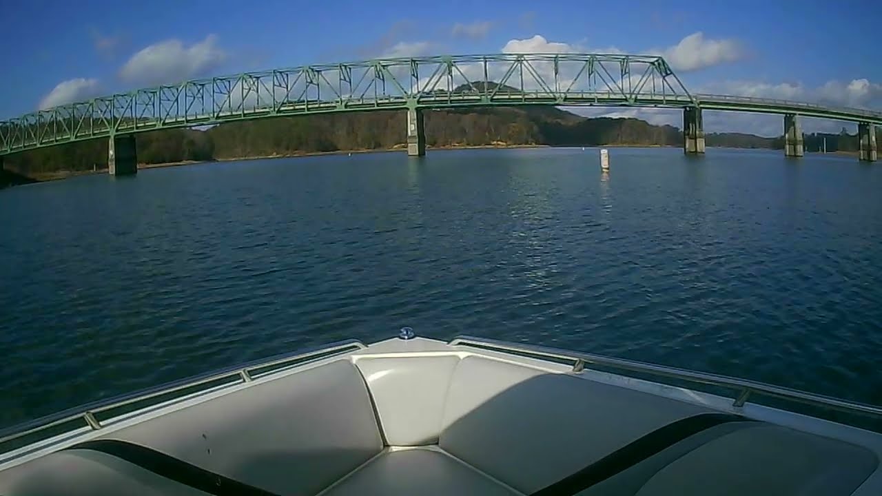 Driving To A Bridge